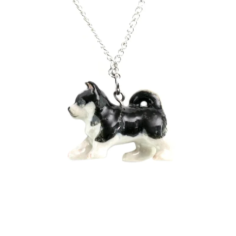 Luxury Jewelry Without The Luxury Price Tag Husky Pendant Porcelain Jewelry