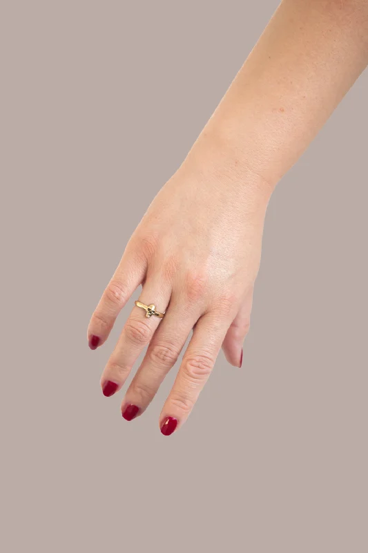 Modern Statement Jewelry For Bold Styling Brass Skull Impermanence Ring