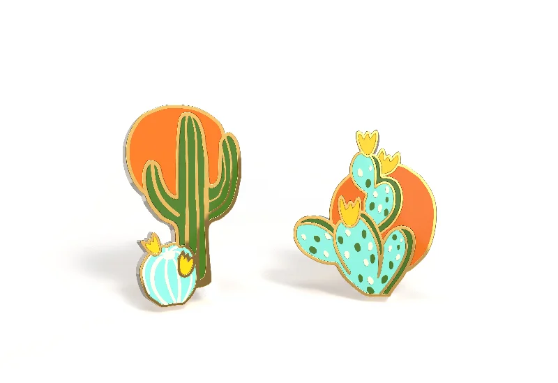 Handcrafted Jewelry Sale – Unique Designs At Low Prices Cactus Sunset Earrings