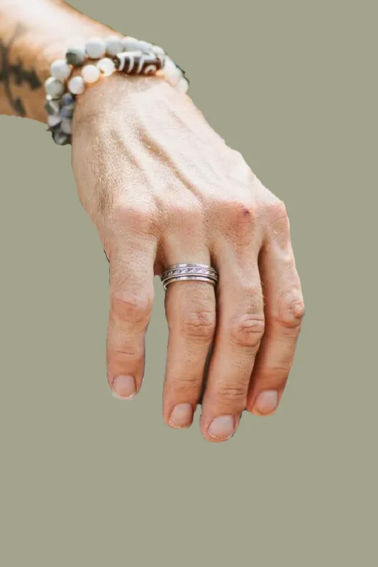 Modern Jewelry At Exclusive Discounts – Shop Today Ocean Waves Spinning Ring