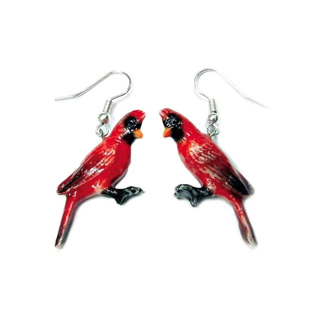 Luxury Jewelry At Unbeatable Discounts Cardinal Porcelain Earrings