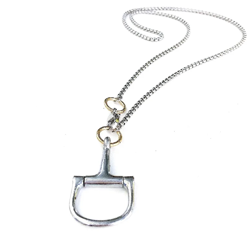 Limited-Time Jewelry Discounts – Shine Without The Splurge CASPIAN NECKLACE | Equestrian Jewelry | Horse Bit Pendant Necklace - AtelierCG™ Limited-Time Jewelry Discounts – Shine Without The Splurge CASPIAN NECKLACE | Equestrian Jewelry | Horse Bit Pendant Necklace - AtelierCG™