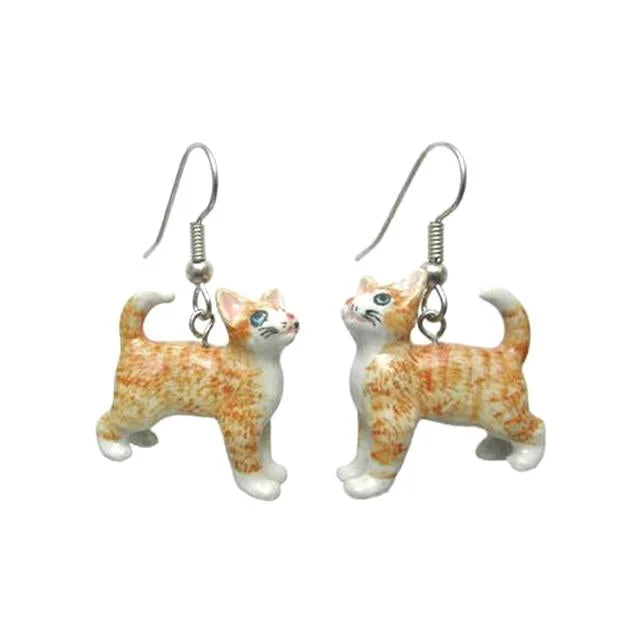 Exclusive Jewelry Sale Event – Shop Now Ginger Kitten Porcelain Earrings