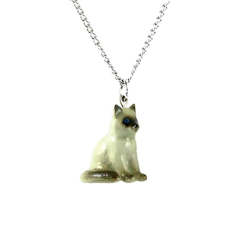 Affordable Glamour – Must-Have Jewelry At Special Rates Ragdoll Cat Pendant Porcelain Jewelry