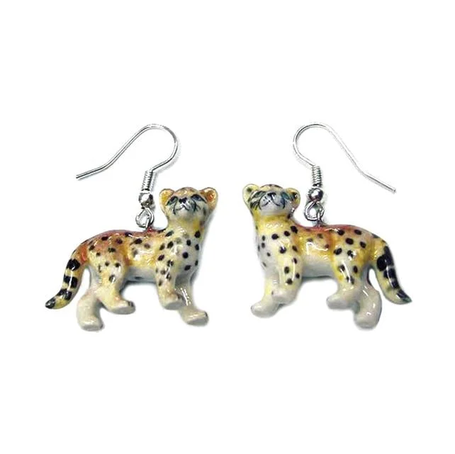 Seasonal Jewelry Deals – Elevate Your Style Cheetah Porcelain Earrings