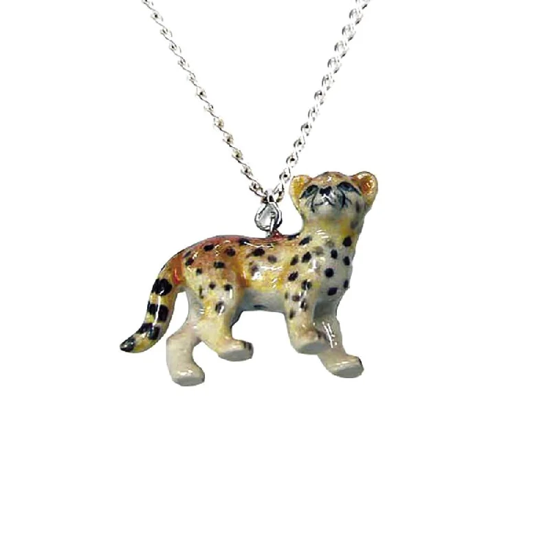 Flash Sale On Stunning Jewelry – Don't Miss Out Cheetah Pendant Porcelain Jewelry