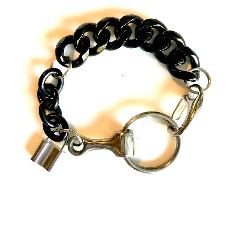 Holiday Jewelry Sale – Perfect Gifts At Great Prices DALE BIT BRACELET Black - AtelierCG™