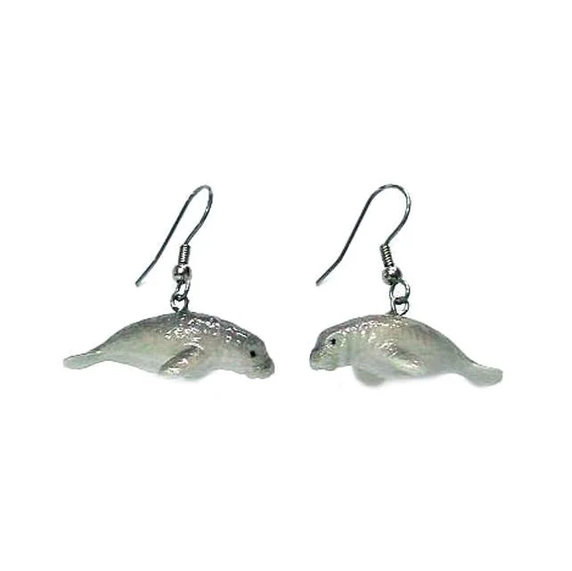 Exclusive Gemstone Jewelry Markdowns – Shop Now Manatee Porcelain Earrings