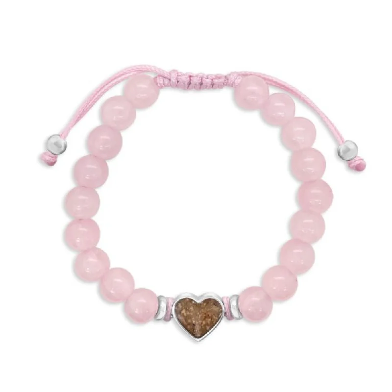 Jewelry Deals That Sparkle – Shop Today Dune Beaded Bracelet Adjustable - Heart - Rose Quartz