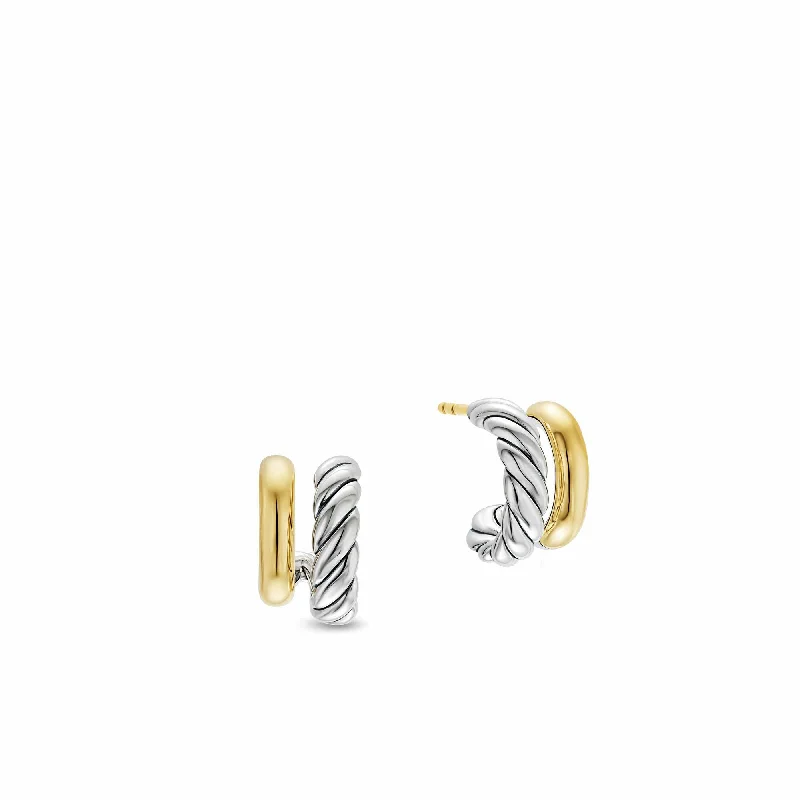 Get The Best Deals On Timeless Jewelry Pieces Mercer Double Hoop Huggie Earrings 1/2 IN