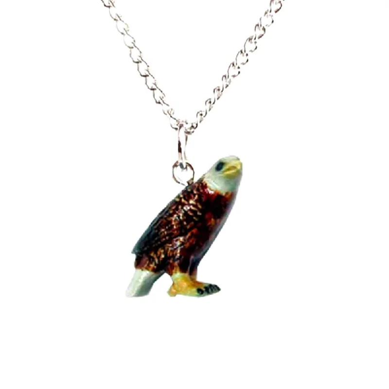 Elegant Jewelry Pieces At Unbelievable Prices Eagle - Bald Eagle Pendant Porcelain Jewelry