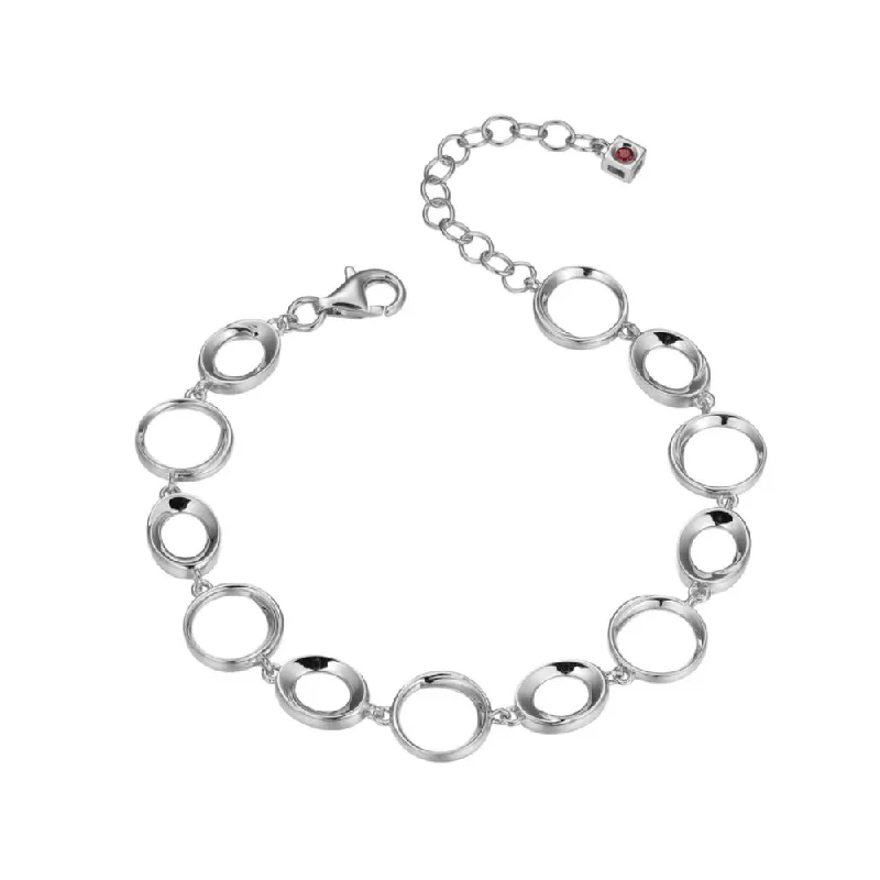 Buy More, Save More On Stunning Jewelry Pieces Elle Swirl Collection Interlocking Circles Bracelet Buy More, Save More On Stunning Jewelry Pieces Elle Swirl Collection Interlocking Circles Bracelet