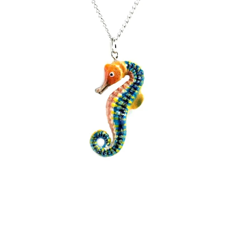 Exclusive Jewelry Discounts – Shop Now For Savings Seahorse Pendant Porcelain Jewelry