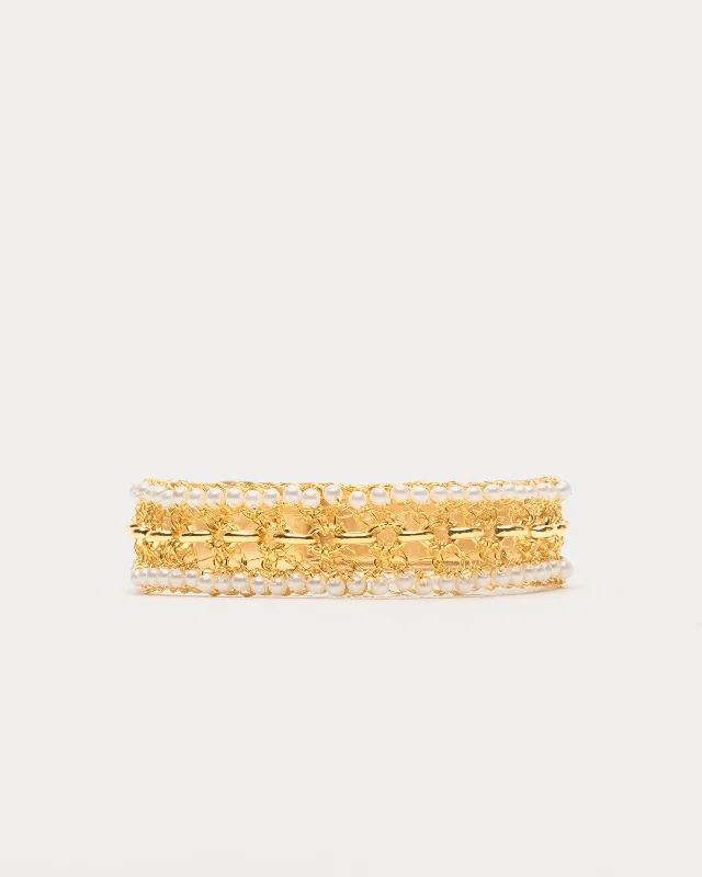 Limited-Stock Jewelry Clearance – Grab Your Favorites Now Flux Bracelet Pearl Gold Limited-Stock Jewelry Clearance – Grab Your Favorites Now Flux Bracelet Pearl Gold