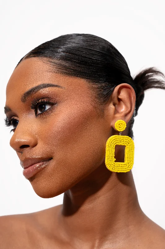 Affordable Glamour – Premium Jewelry At Special Prices FREDA EARRINGS in YELLOW