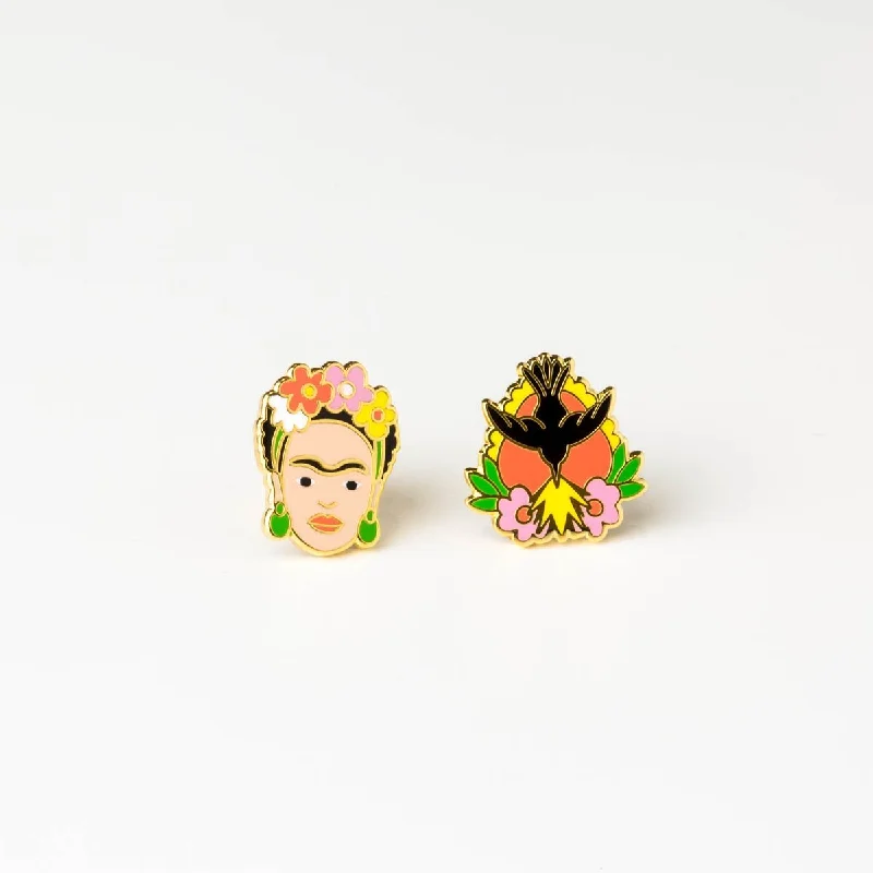 Affordable Luxury Jewelry – Style At A Great Price Frida Kahlo & Milagro Earrings