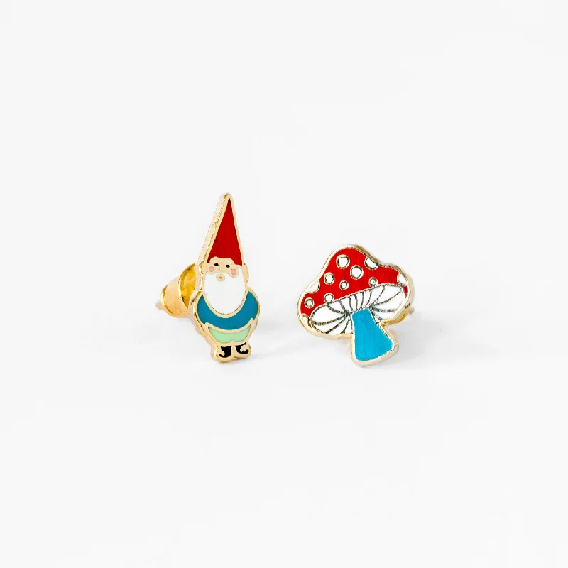 Best-Selling Jewelry Styles Now At Exclusive Discounts Gnome & Mushroom Earrings