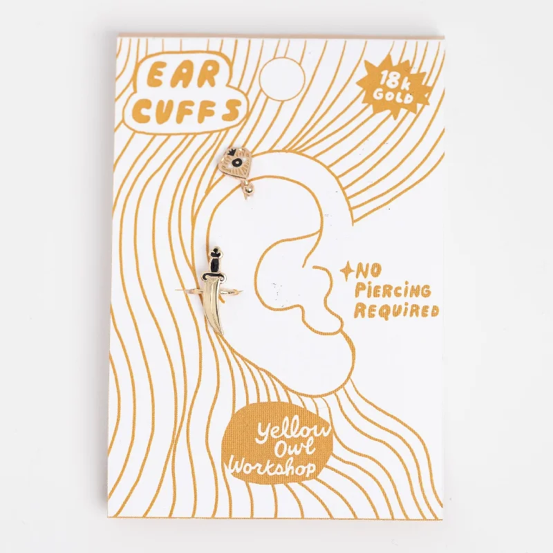 The Jewelry Sale You've Been Waiting For Is Here Heart & Dagger Ear Cuffs