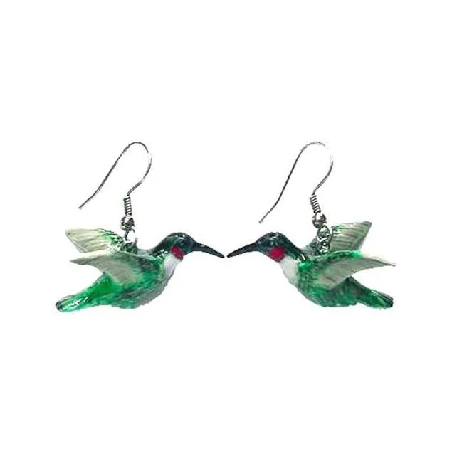 The Perfect Jewelry Piece At The Perfect Discount Hummingbird Porcelain Earrings