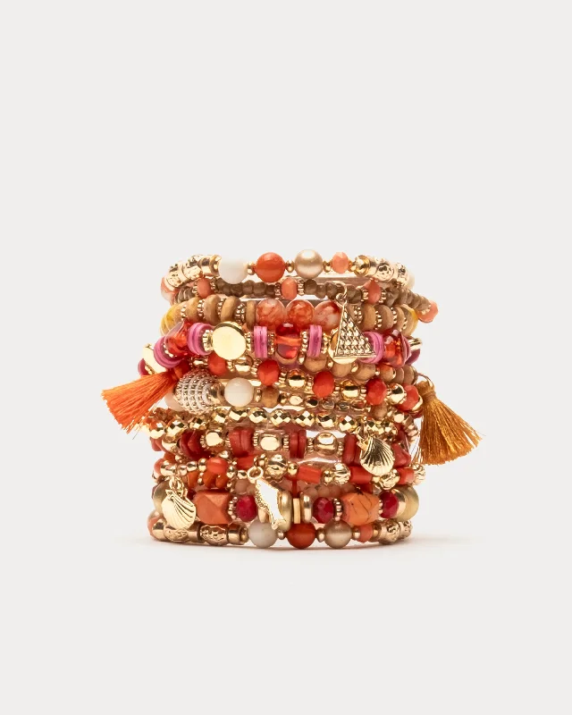 Don't Miss Out On Jaw-Dropping Jewelry Discounts Ibiza Beaded Stacked Bracelet