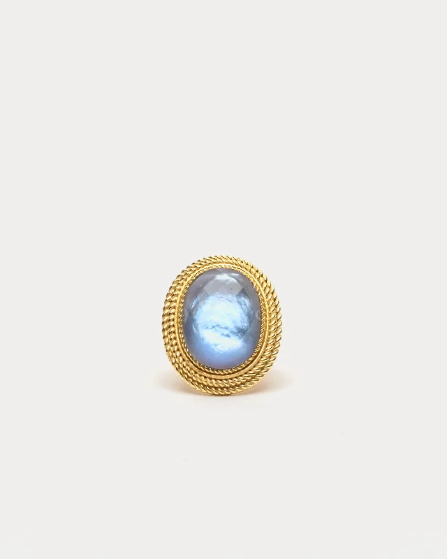 Affordable Luxury Jewelry For Every Occasion Karina Oval Statement Ring Tanzanite Blue Affordable Luxury Jewelry For Every Occasion Karina Oval Statement Ring Tanzanite Blue