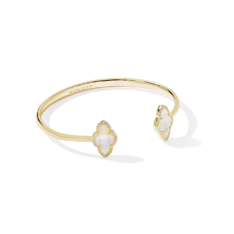 Discounted Jewelry For A Glamorous Look Kendra Scott Abbie Pave Frame Cuff Bracelet