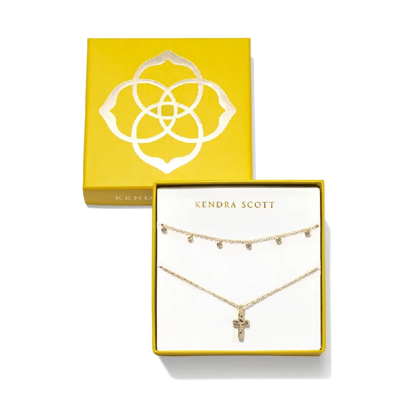 Unbeatable Offers On Luxury And Everyday Jewelry Kendra Scott Amelia Cross Necklace Gift Set