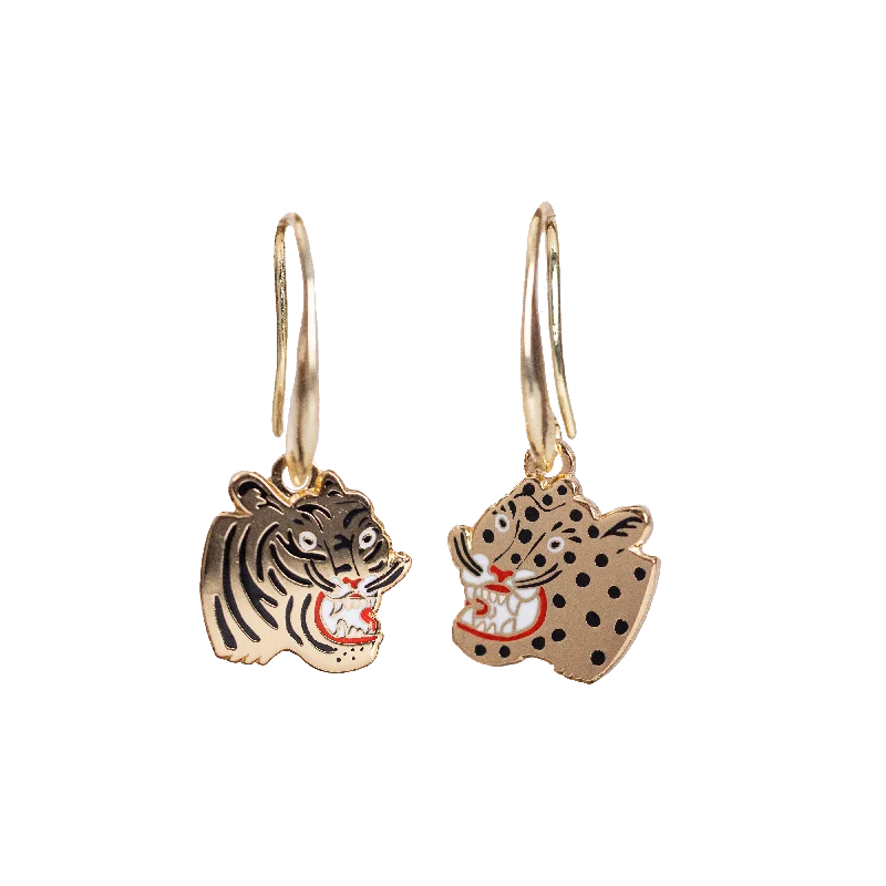Seasonal Jewelry Sale – Upgrade Your Style Today Tiger & Cheetah Drop Earrings by Kristina Micotti Seasonal Jewelry Sale – Upgrade Your Style Today Tiger & Cheetah Drop Earrings by Kristina Micotti