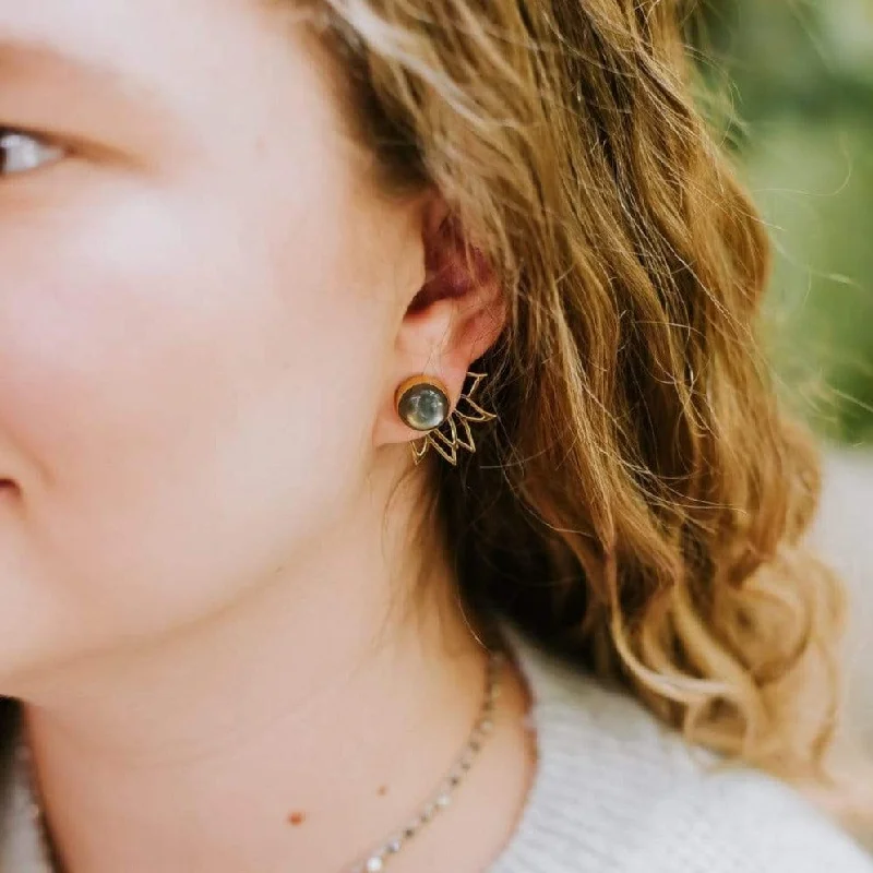 The Biggest Jewelry Sale Of The Year Is Here Labradorite Lotus Earrings