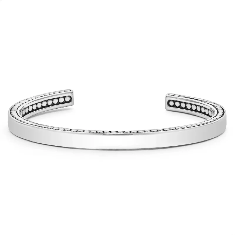 Breathtaking Jewelry, Breathtaking Prices Lagos Anthem Silver Cuff Bracelet, 6mm