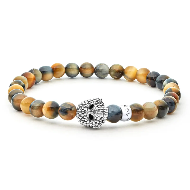 Trending Jewelry Styles Now At Limited-Time Discounts Lagos Anthem Tigereye Skull Bracelet Trending Jewelry Styles Now At Limited-Time Discounts Lagos Anthem Tigereye Skull Bracelet