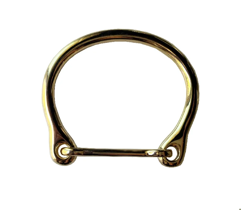 Affordable Gold-Plated Jewelry For Modern Fashion LUSITANO HORSESHOE CUFF
