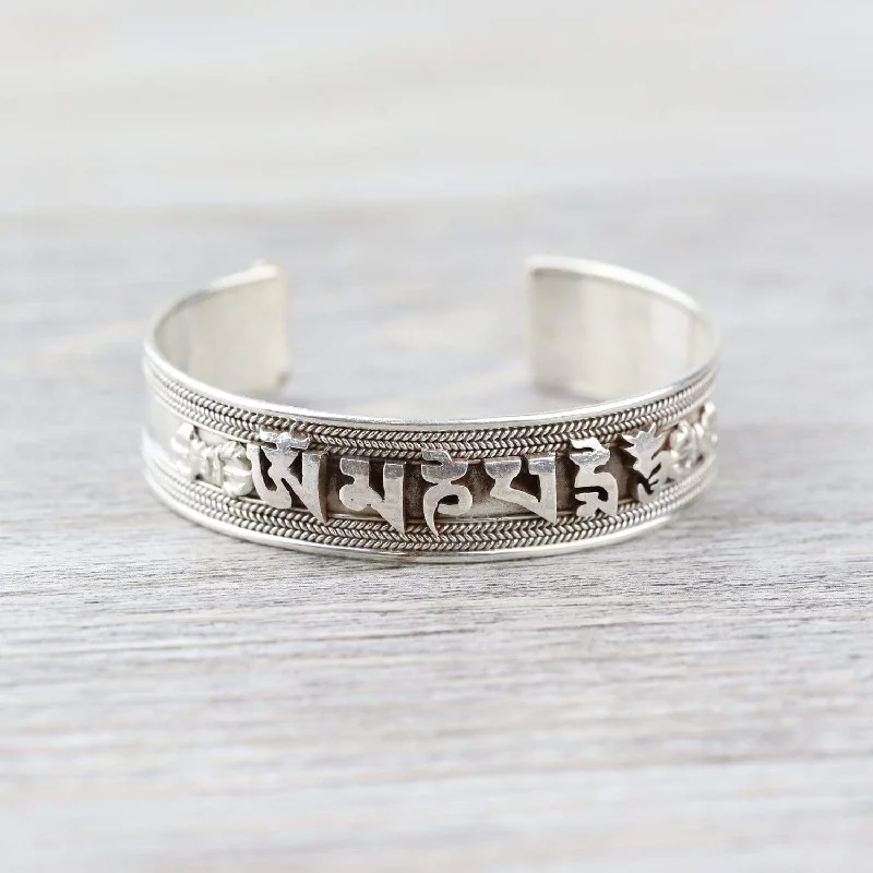 Luxury Jewelry At Unbeatable Discounts Manifest Compassion Mantra Bracelet