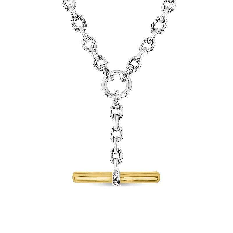 Discover Unique Jewelry With Special Limited-Time Offers 4.5mm Mercer Petite Toggle Necklace  0.05