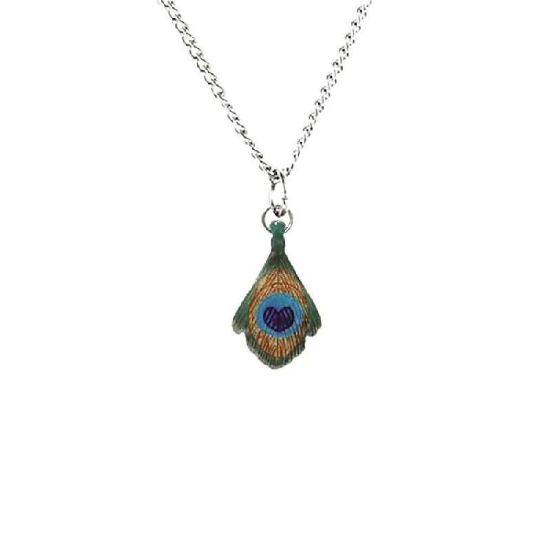 Limited-Time Jewelry Sale – Don't Miss Out On Dazzling Discounts Peacock Feather Pendant Porcelain Jewelry