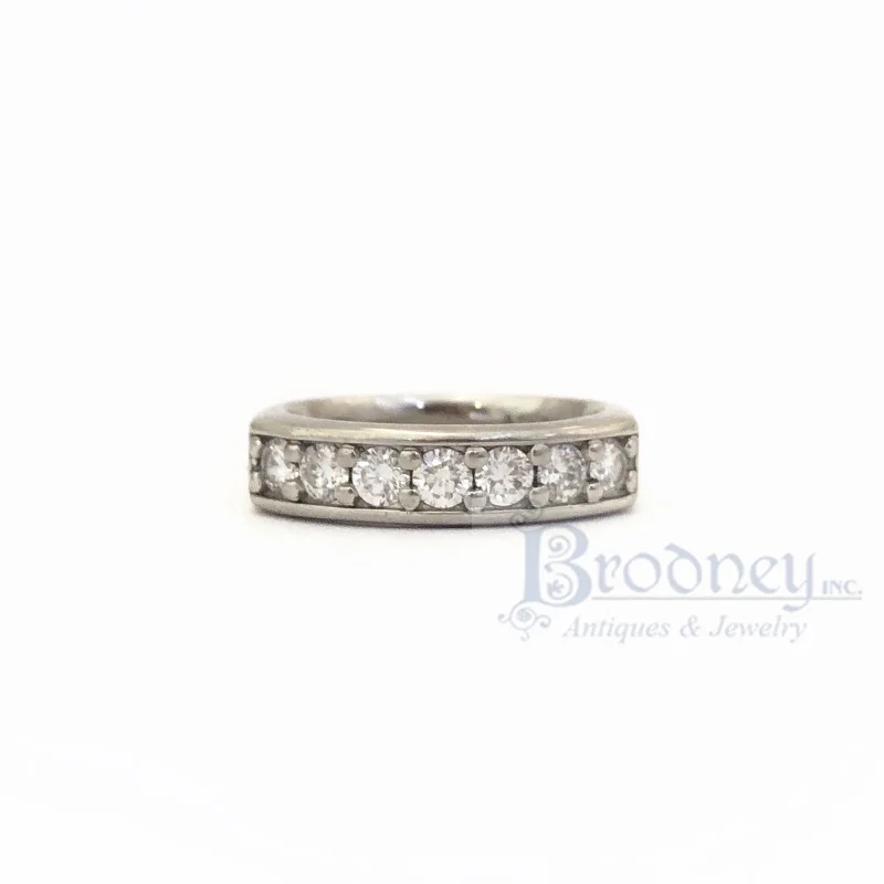 Everyday Jewelry Essentials Now On Sale Platinum and Diamond Wedding Band