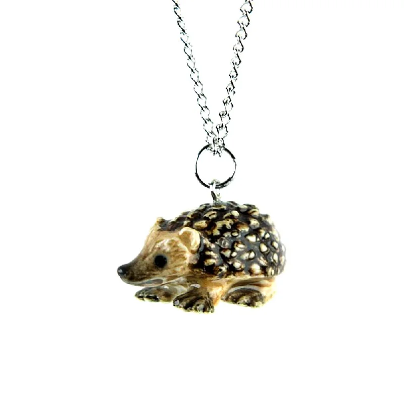 Unique Jewelry For Less – Shop The Sale Now Hedgehog Pendant Porcelain Jewelry