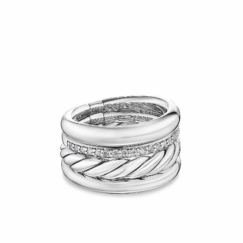 Limited-Time Jewelry Discounts – Shine Without The Splurge 14mm Mercer 4-Row Ring  0.28