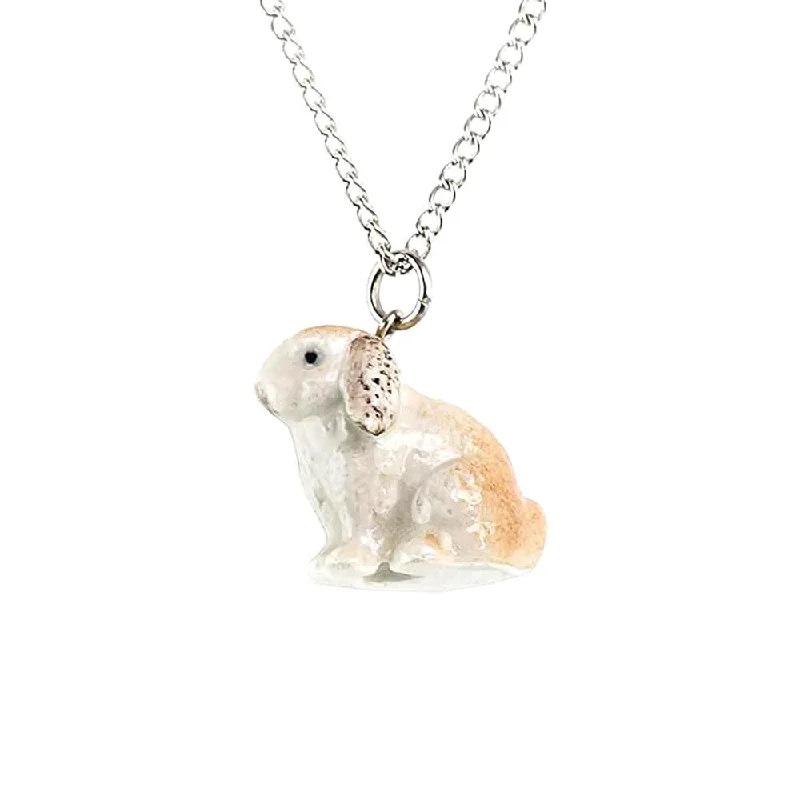 Huge Savings On Premium Jewelry Styles Lop-Earred Rabbit Pendant Porcelain Jewelry