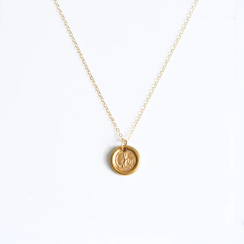 Stunning Jewelry At Even More Stunning Prices Heirloom Initial Charm Necklace