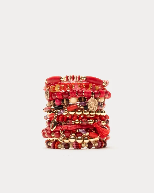 Shop Jewelry That Shines Without The High Price Santiago Beaded Stacked Bracelet