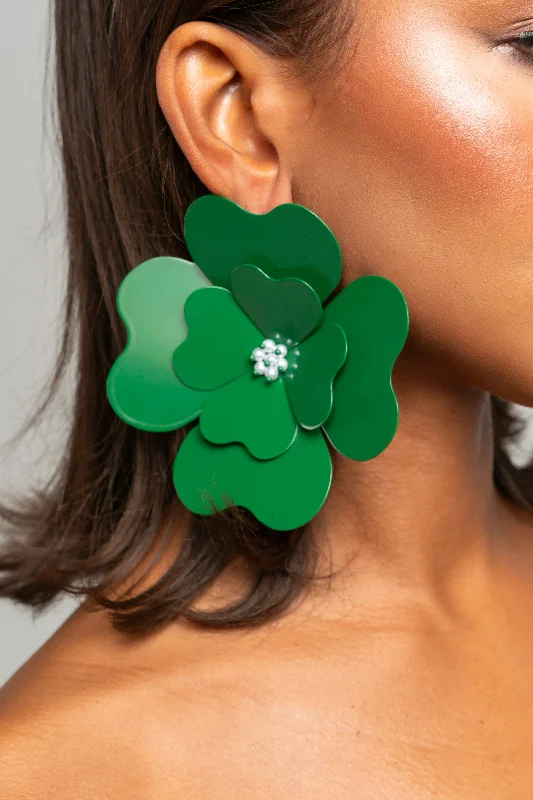 Affordable Elegance – Premium Jewelry At Special Prices SATO earrings in GREEN