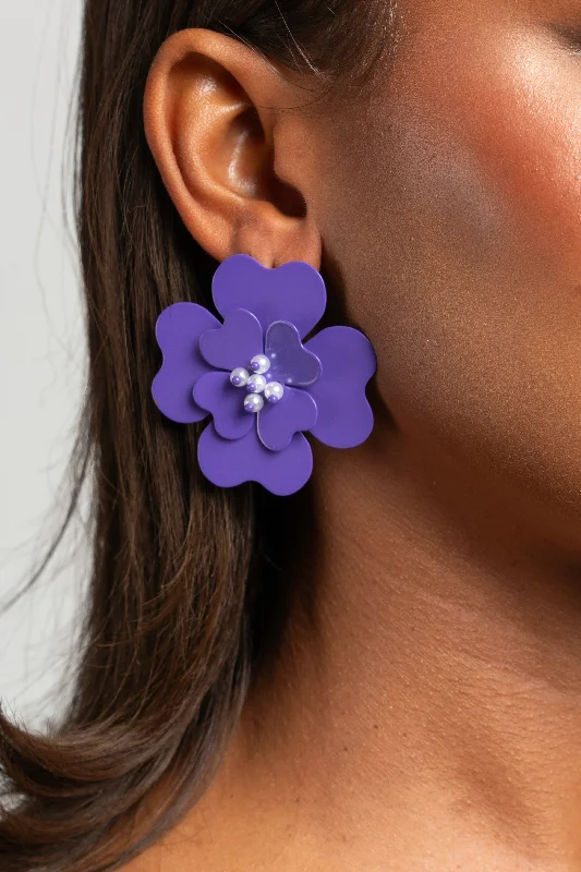 Personalized Jewelry Sale – Unique Gifts At Low Prices SATO MINI earrings in PURPLE