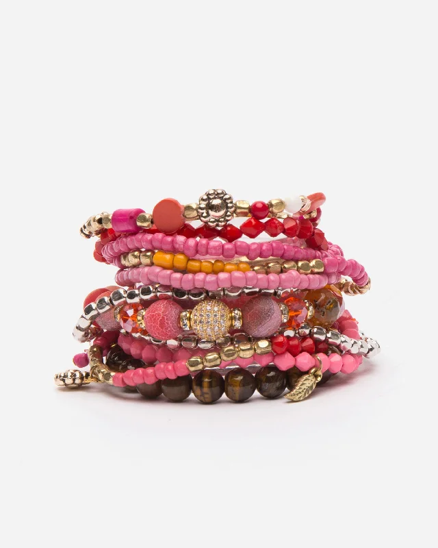 Premium Jewelry Now Available At Special Discounts Sayulita Beaded Stacked Bracelet
