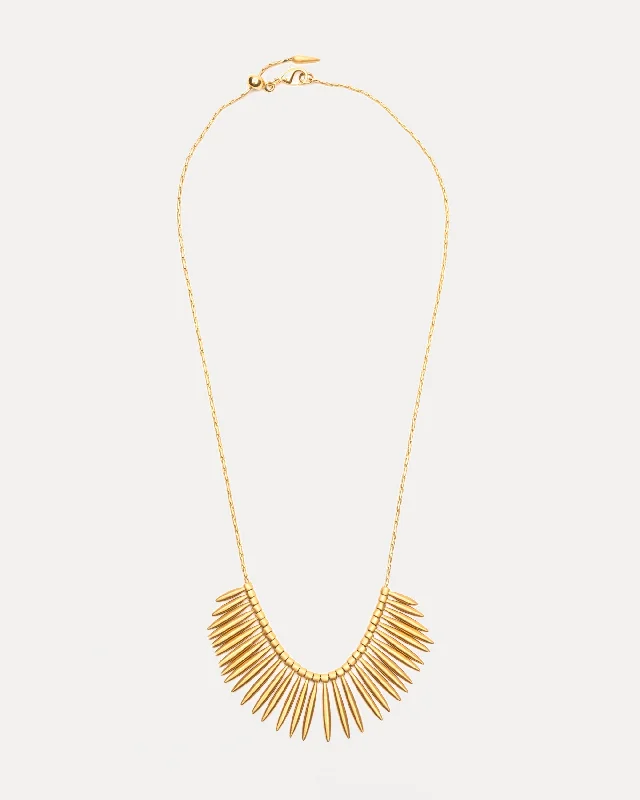 Exclusive Gemstone Jewelry Markdowns – Shop Now Sol Collar Necklace Gold