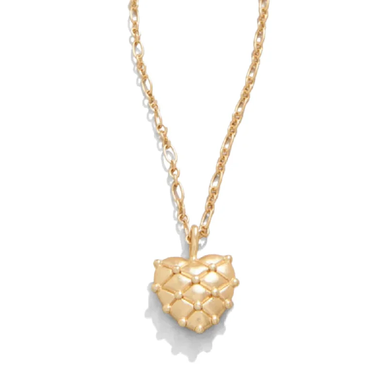 Buy More, Save More On Stunning Jewelry Designs Spartina Heart Pillow Necklace 17" Gold Buy More, Save More On Stunning Jewelry Designs Spartina Heart Pillow Necklace 17" Gold