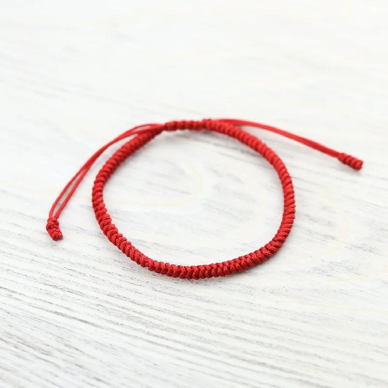 The Ultimate Jewelry Sale – Shop Premium Styles Tibetan Traditions Red Knotted Bracelet The Ultimate Jewelry Sale – Shop Premium Styles Tibetan Traditions Red Knotted Bracelet